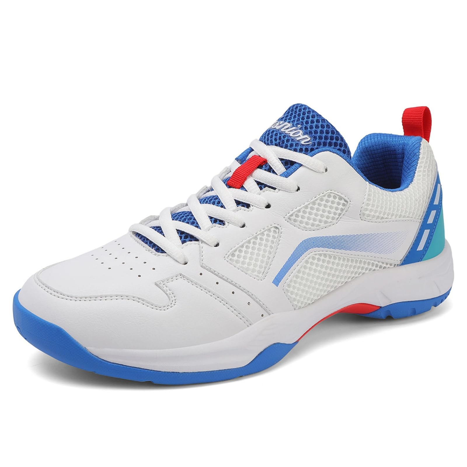 JiuQing Buty do badmintona buty do pickleballa buty do tenisa lekkie antypoślizgowe do treningu sportów rakietowych