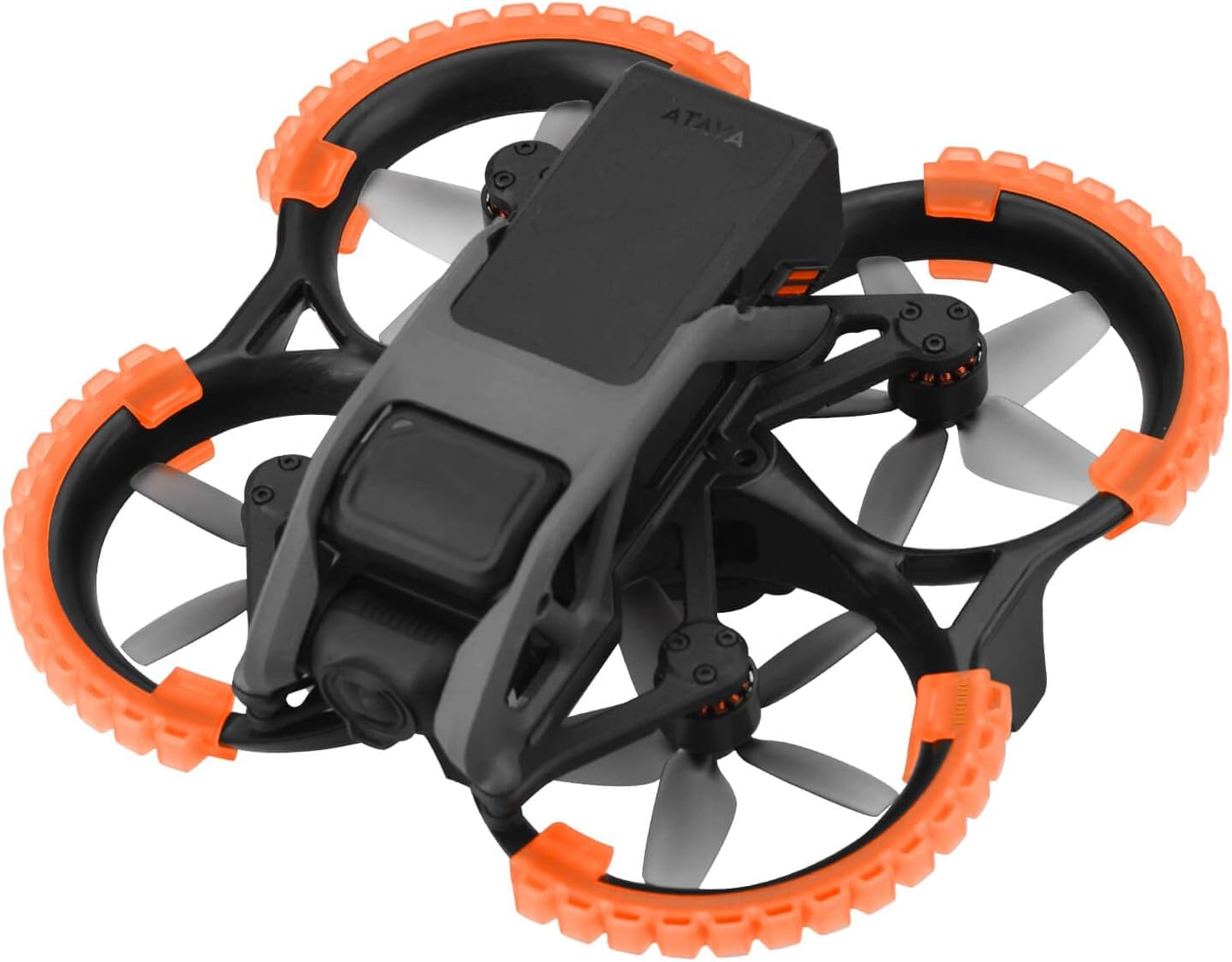 HeiyRC AVATA Propeller Guard Protector,Prop Bumper Anti-Collision Protective Cover for DJI AVATA Accessories(4PCS Orange)