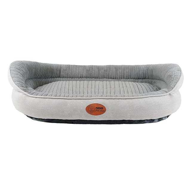 PATAM Cama Sofá para Perros y Gatos - con Funda Lavable en Lavadora