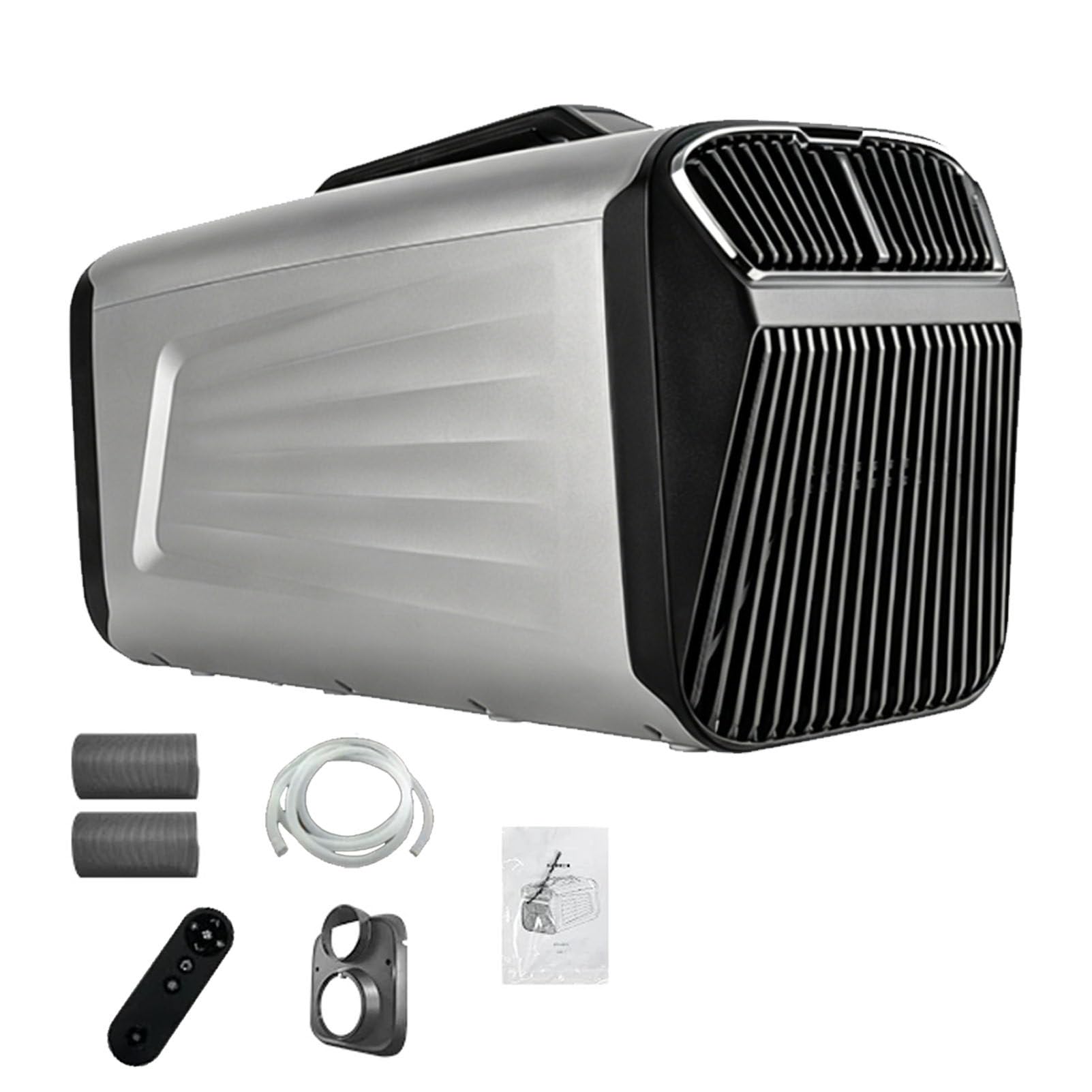 Pfps Silver 5200 Btu Portable Air Conditioner Camping, 400W Energy-Saving Camping Ac Unit With Remote, Fast Cooling & Heating For Rv, Tent, Boat And Fishing -Cold