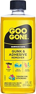 Goo Gone Gunk and Adhesive Remover - Safely and Easily Removes Stickers, Tape Residue, Decals, Grease, Chewing Gum, Crayons and Glue from Surfaces - Trusted Formula for Quick and Easy Removal