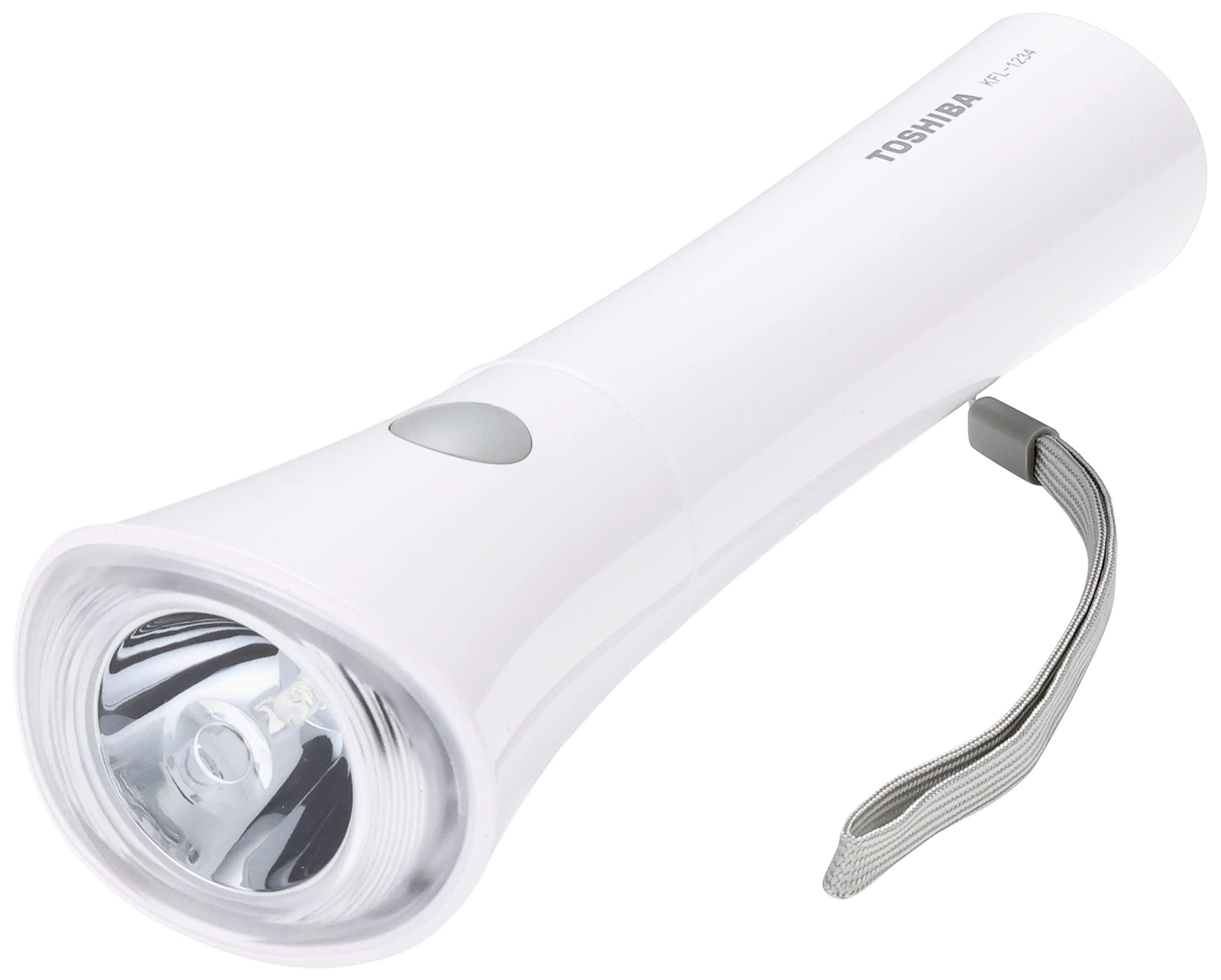 Amazon.co.jp: 東芝 LED懐中電灯 KFL-1234(W) 単1形から単4形