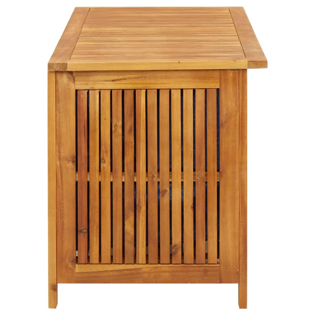 Cozynest Garten-Aufbewahrungsbox 113x50x58 cm Massivholz Akazie