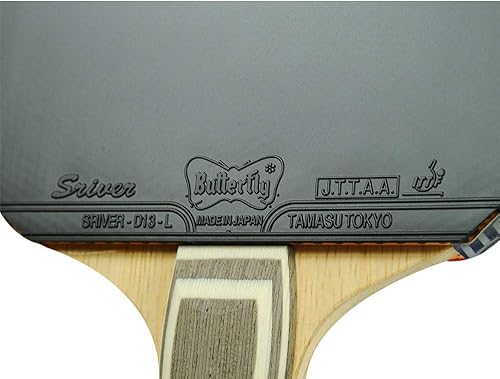 Miniatura 6 de Butterfly Petr Korbel Blade & Sriver - Raqueta de tenis de mesa Shakehand  Serie Pro-Line  Combinación clásica de hoja y goma que puede hacerlo todo