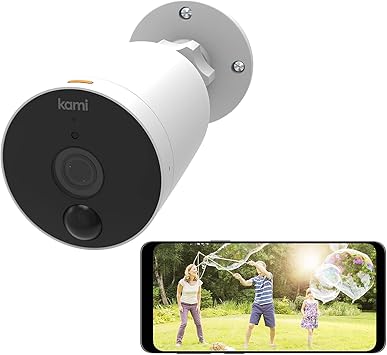 Amazon Com Kami By Yi Outdoor Wireless Security Camera System Solar Powered Optional Enhanced Night Vision Human Detection Long Battery Life 1080p Waterproof Compatible With Alexa And Google Assistant Electronics