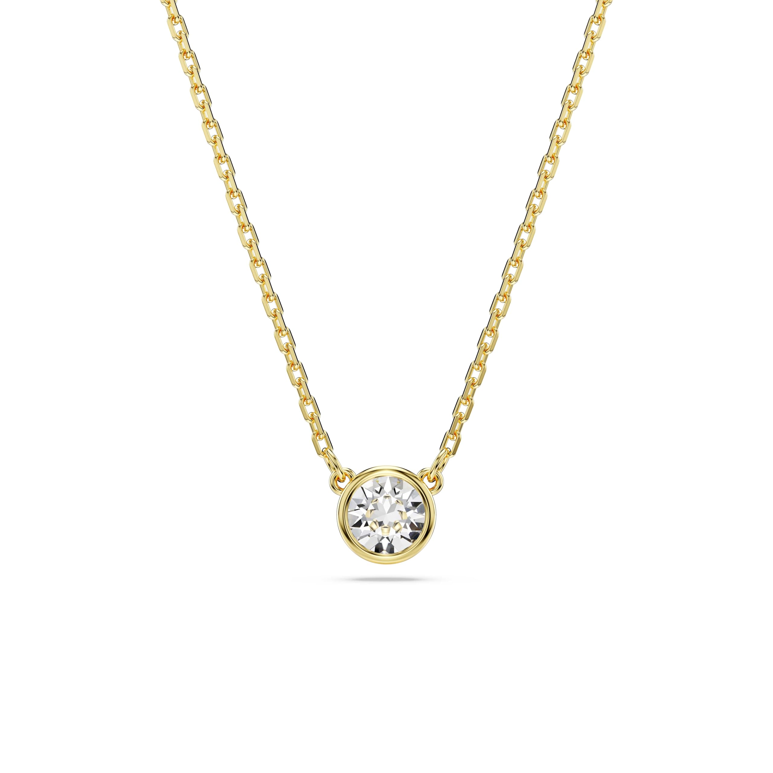 Swarovski Women's Imber Gold Tone Plated Necklace 5684511 | Size: 38cm