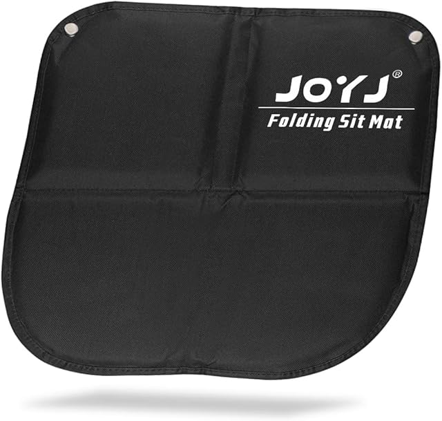 JOYJ Outdoor Folding Sit Mat, Portable Waterproof Moisture-proof Seat Pad, Insulated Folding Foam Mat, Outdoor Foldable Seat Mat for Camping, Hiking, Walking, Picnic and Park