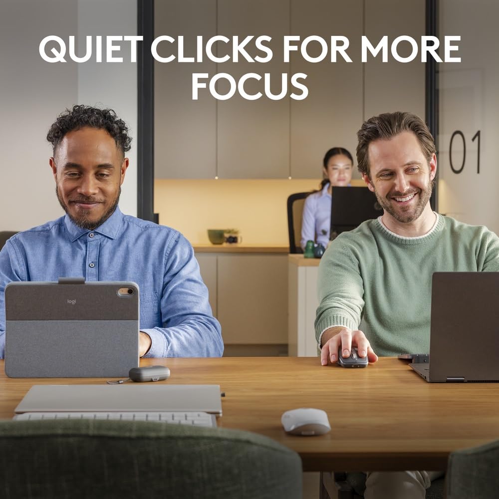 Logitech MX Keys S, Tastiera Wireless, Profilo Basso, Tasti Programmabili, Retroilluminazione & MX Anywhere 3S, Mouse Wireless Compatto, Scorrimento Veloce, Tracciamento 8K DPI