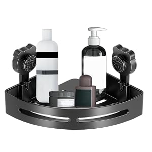 Shower Organizer Corner - Corner Shower Shelf Bathroom Storage Wall Mount Shower Caddy Adhesive Shower Organizer Rust Corner