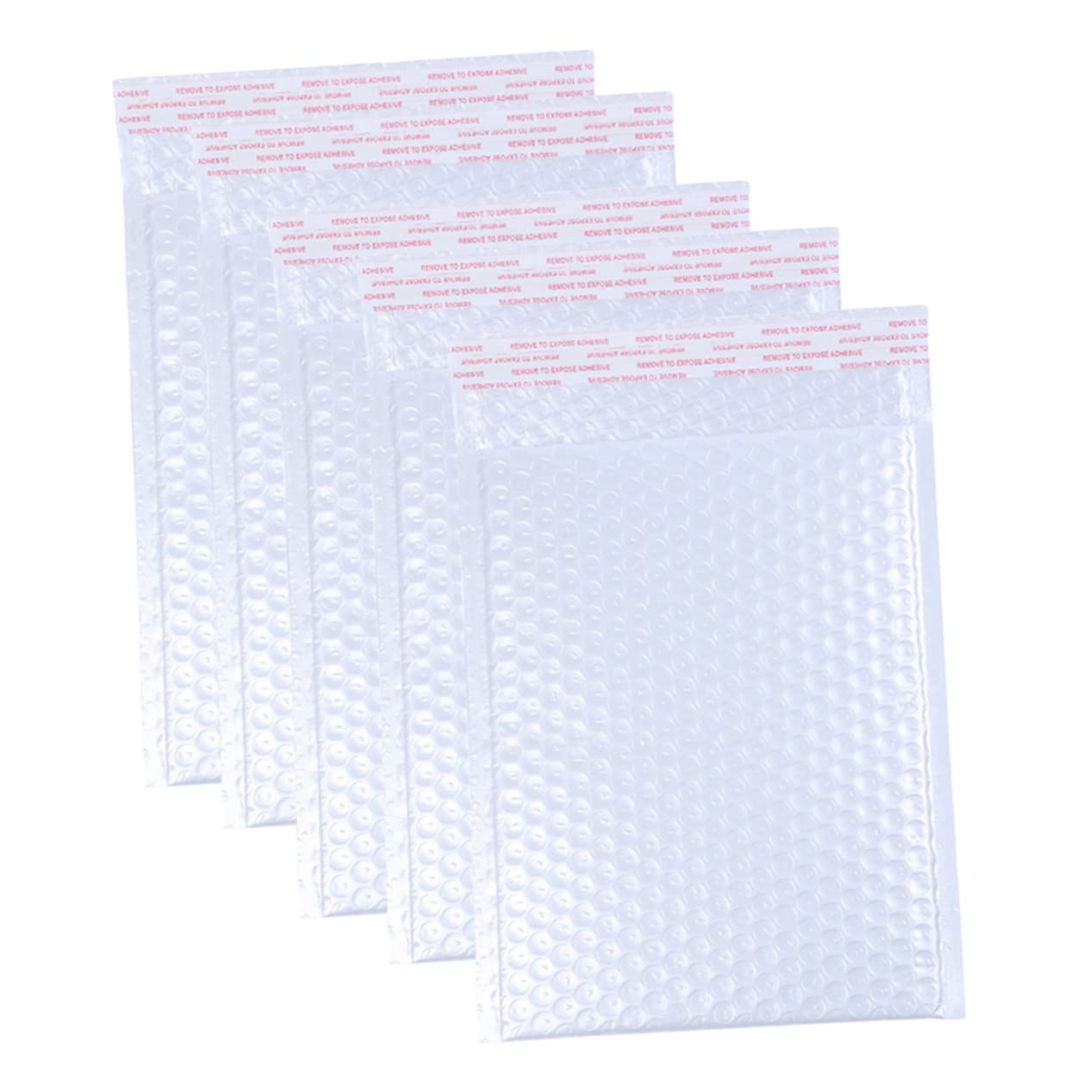 Operitacx Bubble Shockproof Bag Set of 50 Mailing Pouches for Bubble Self Sealing Bag