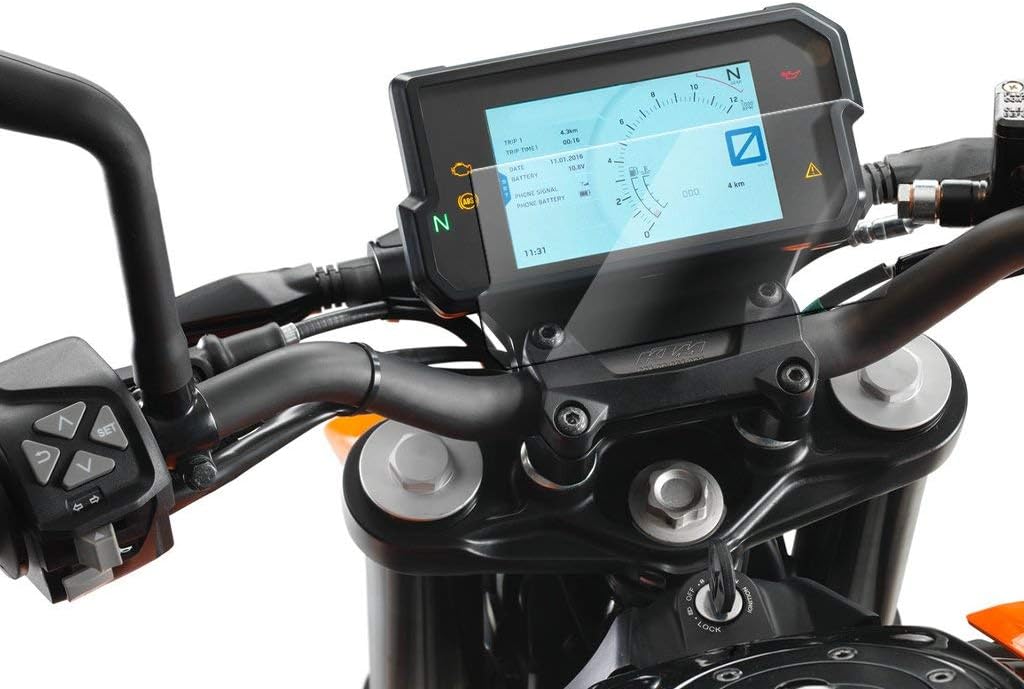 shieldotron instrument cluster screen protector fits ktm duke 125390 2017