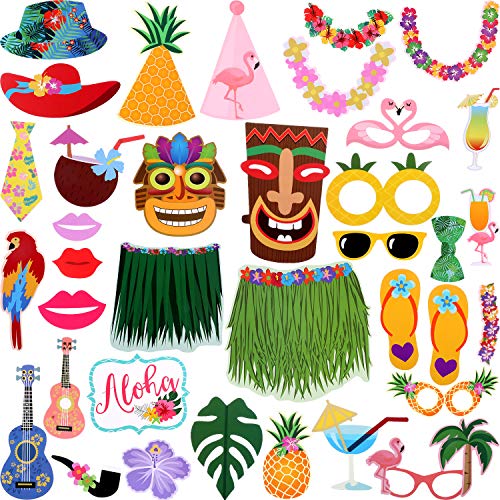 BBTO Tropical Hawaiian Photo Booth Props