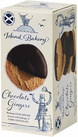 Island Biscuit Selection Multi-Pack – Lemon Melts, Shortbread, Chocolate Ginger & Oat Crumbles | Assorted Treats Gift Selection | 125g x 4 Pack