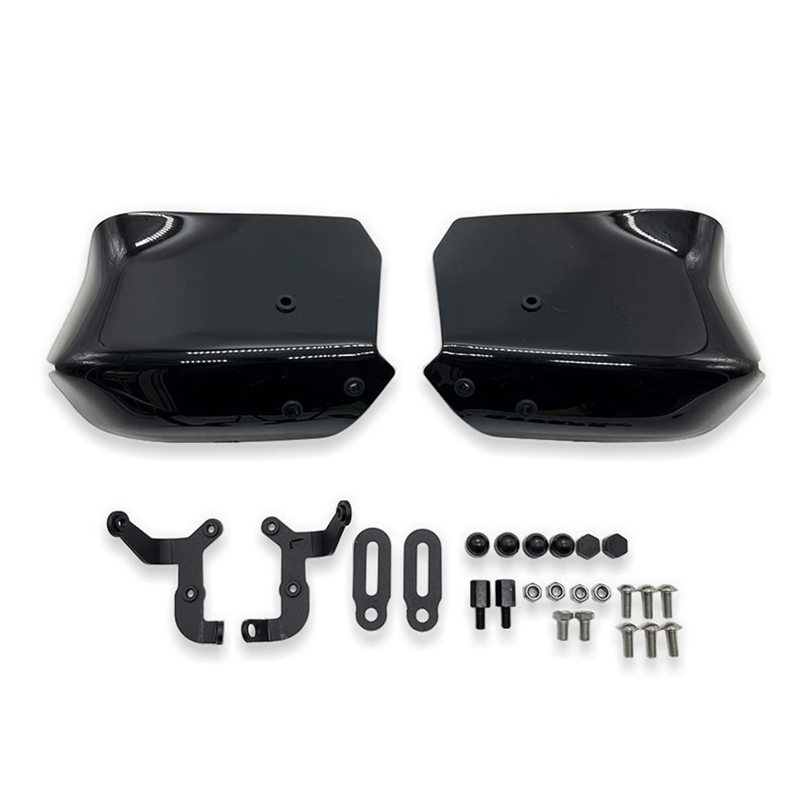 Motorrad Handprotektoren Für Rebel CMX1100 CMX500 CMX300 Motorrad Hand Guards Griff Protector Handschutz Lenker Schutz CMX 300 500 1100 Handguards(Schwarz)