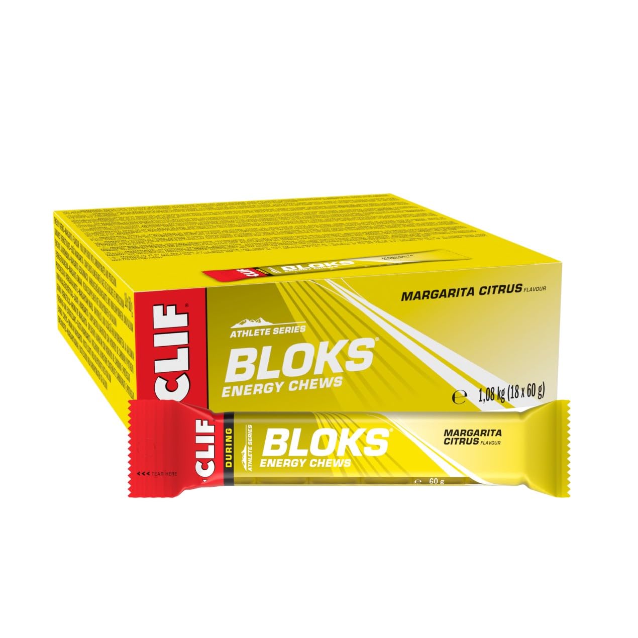 CLIF Bloks Energy Chews 18x60g Margarita