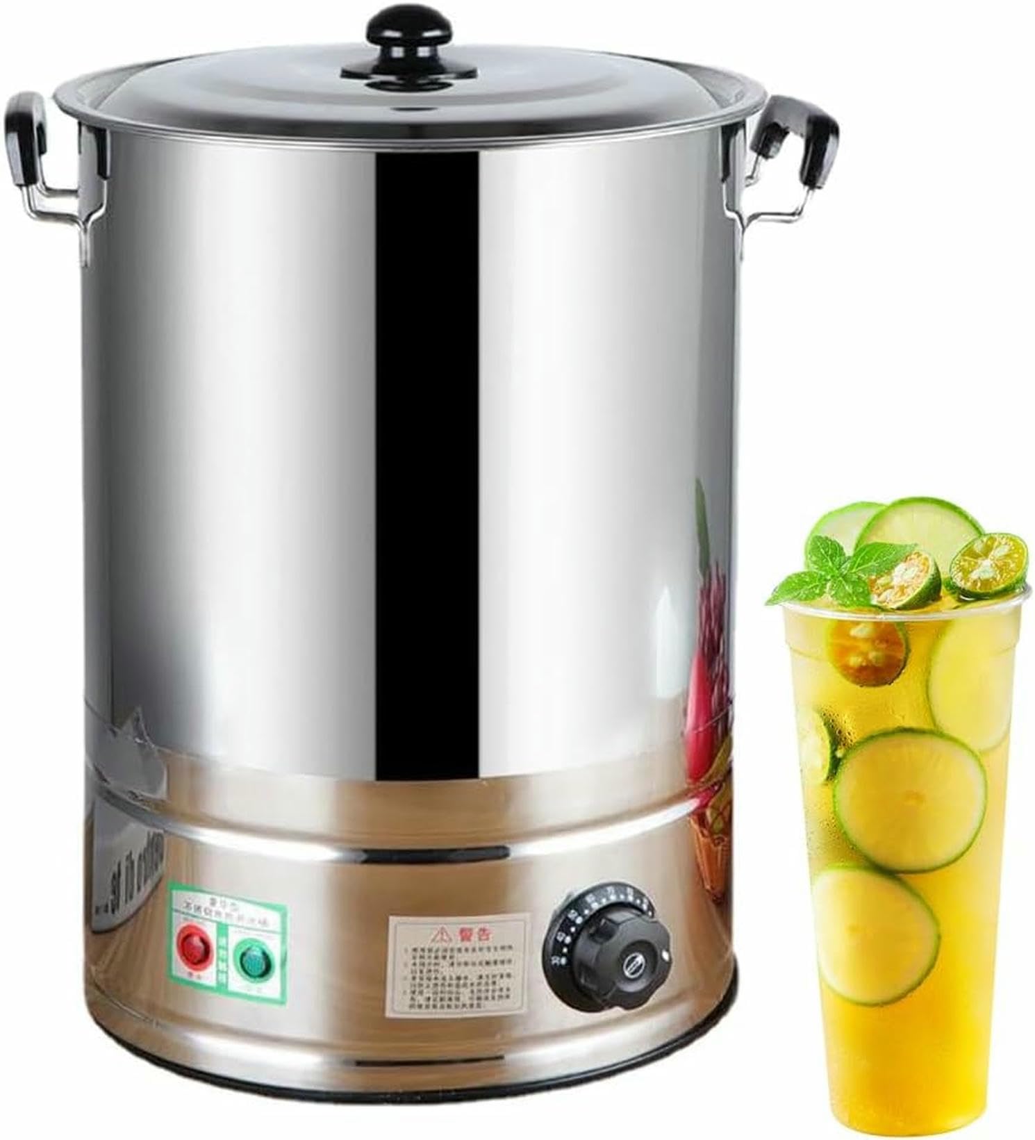 Dispensador eléctrico de agua caliente con control de temperatura para buffet de catering