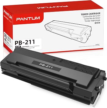 PANTUM PB-211 Toner Cartridge Black P2500W, P2502W, M6550NW, M6600NW, M6552NW, M6602NW 1 Pack