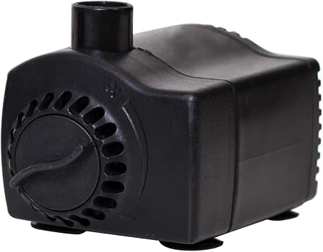 Pond Boss Fountain Pump w/Low Water Shutoff Fits 1/2in Tubing 140 GPH 3ft6in Max Lift