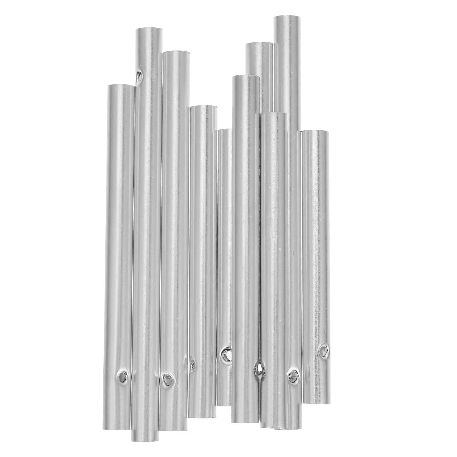 Aluminium Wind Chime Tubes 40Pcs 8mm Aluminum Wind Chime Tubes for DIY Craft Projects Hanging Decor