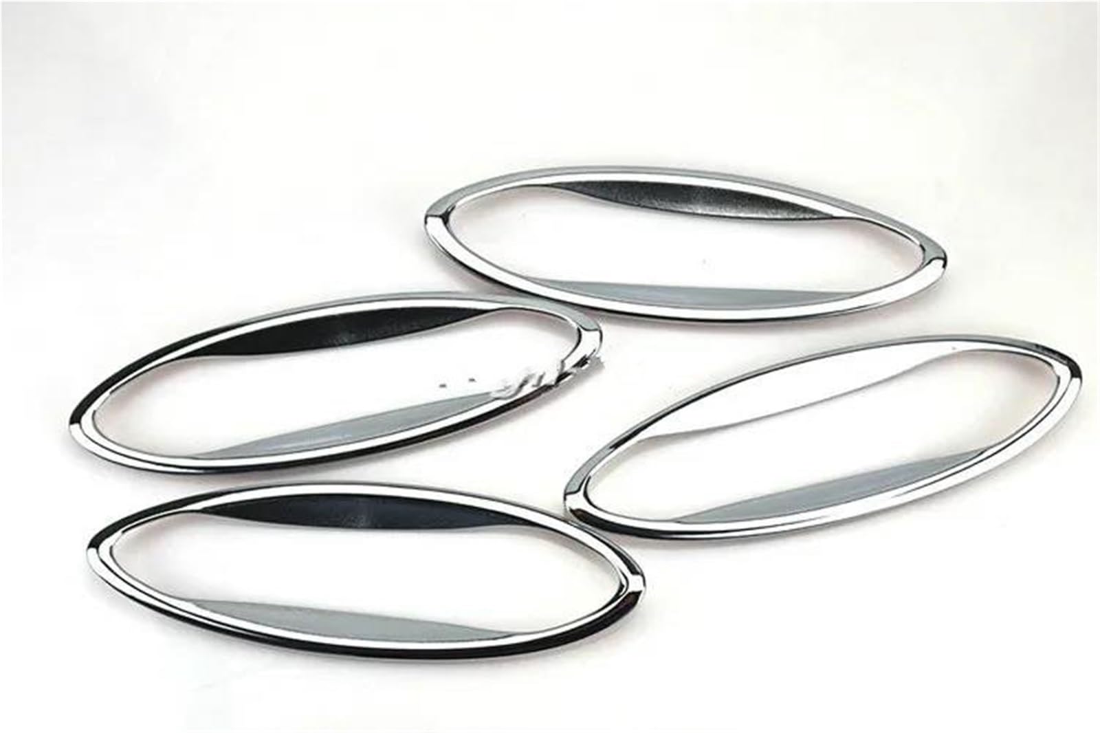 ZAPORA Car Door Handle Cover Exterior Door Handle Trim Cover Decorative for Opel for Astra K 2016 2017 2018(Cup Bowl)