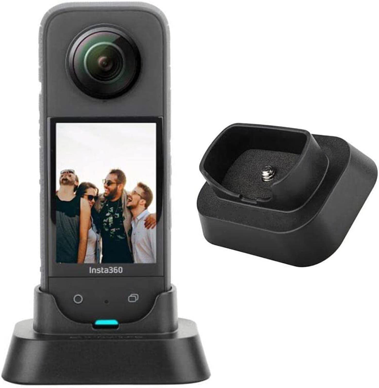 Stand Support Base Desktop Mount Holder Desktop Stable Bracket Stabilizer for Insta360 One X3 Panoramic Camera