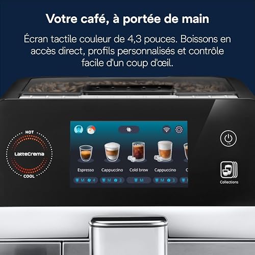 De'Longhi Eletta Explore - Machine à Café Automatique 50 Boissons Cold Brew - 8
