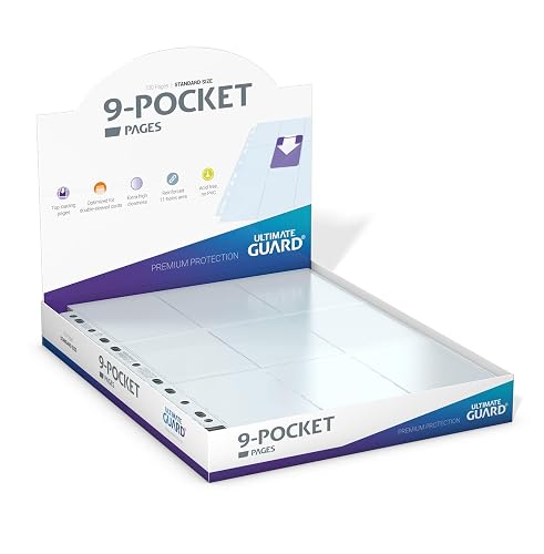 Ultimate Guard 9-Pocket Pages (100) Card Binders Sheets