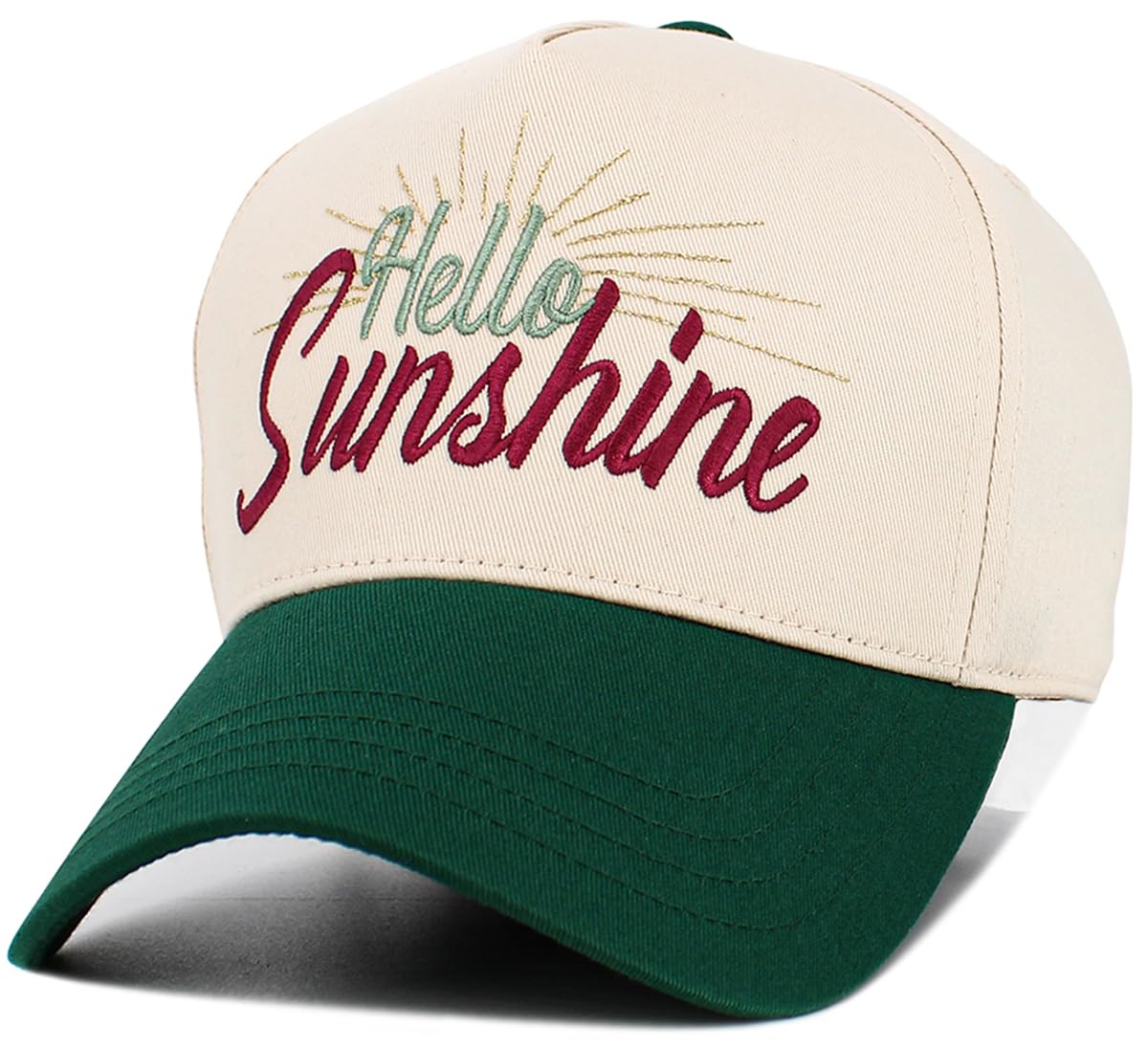 Vacation Beach Camping Womens Baseball Cap Distressed Vintage Unconstructed Embroidered Patch Hat