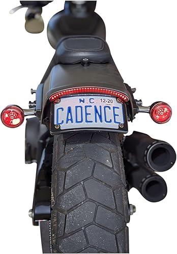 Miniatura 2 de Custom Dynamics Luz trasera LED CD-FATBOB-R con intermitentes