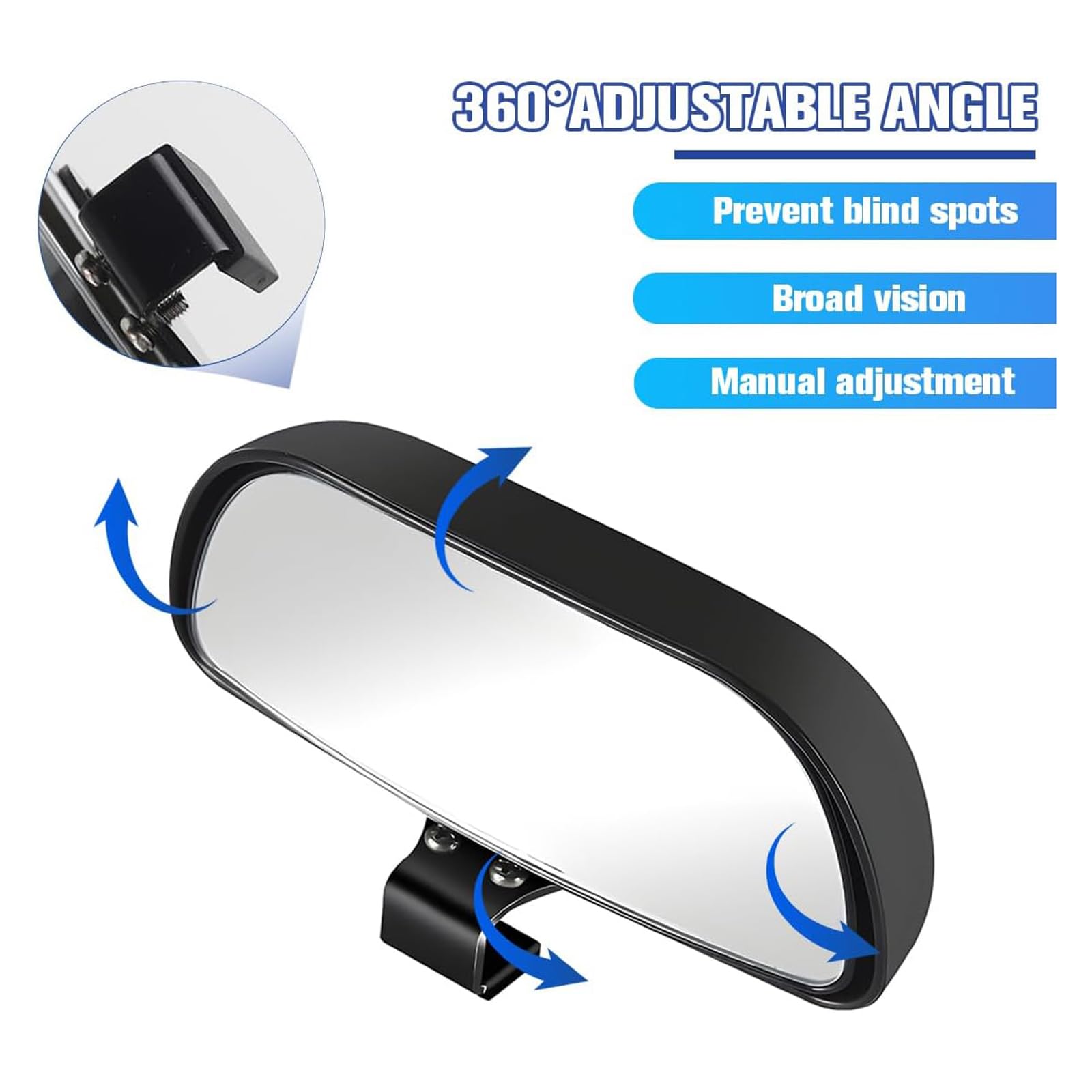 Miroirs Angle Mort Grand Angle pour VW Up!