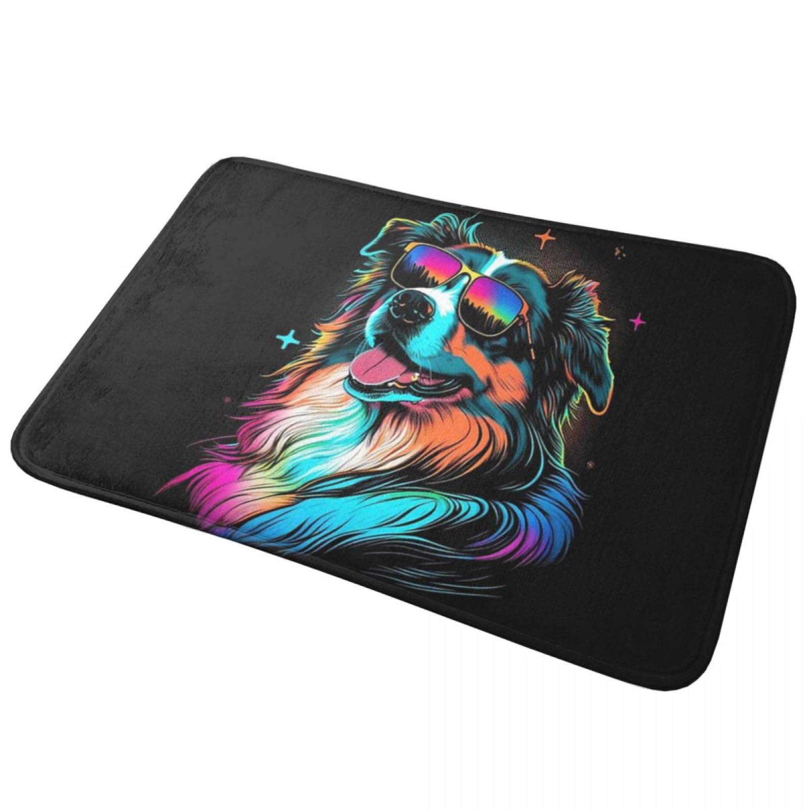 Paillasson Chien de Berger super absorbant et tapis antidérapant pour entrée de maison
