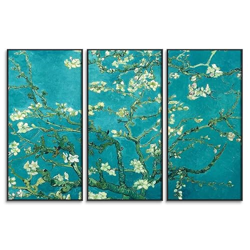 WOWTAC Sbz A[gpl 3Zbg G Van Gogh ԍ炭A[h̖؂̎} |X^[ A~ t[ Ǌ| pl _ A[g{[h G CeA  plA[g
