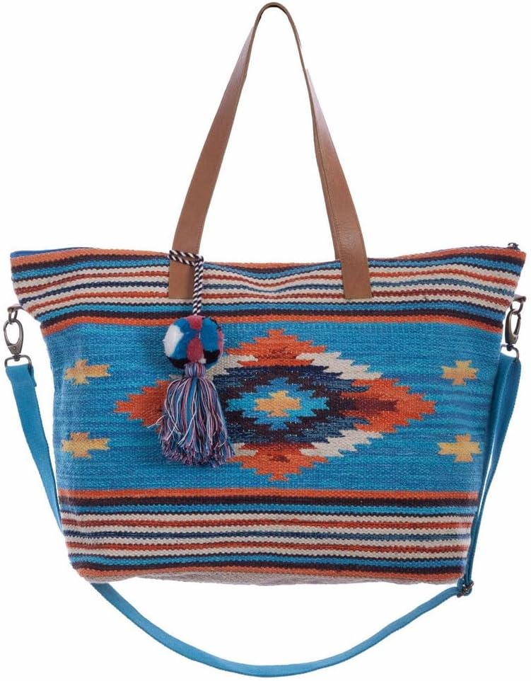 Scully Western Handbag Womens Aztec Shoulder Zip Closure Multi F0_B607