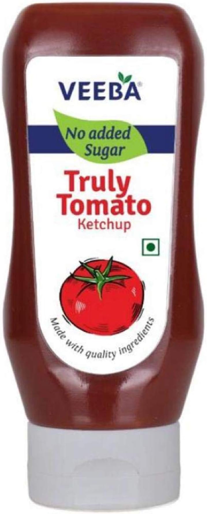 Veeba Tomato Sauce - No Added Sugar, 335 g