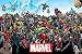Marvel Comics Universe - Comic Poster/Print (All Marvel Characters) (Size: 36 inches x 24 inches)