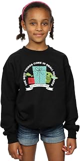 Absolute Cult Star Wars Girls The Mandalorian Galaxy's Greetings Sweatshirt