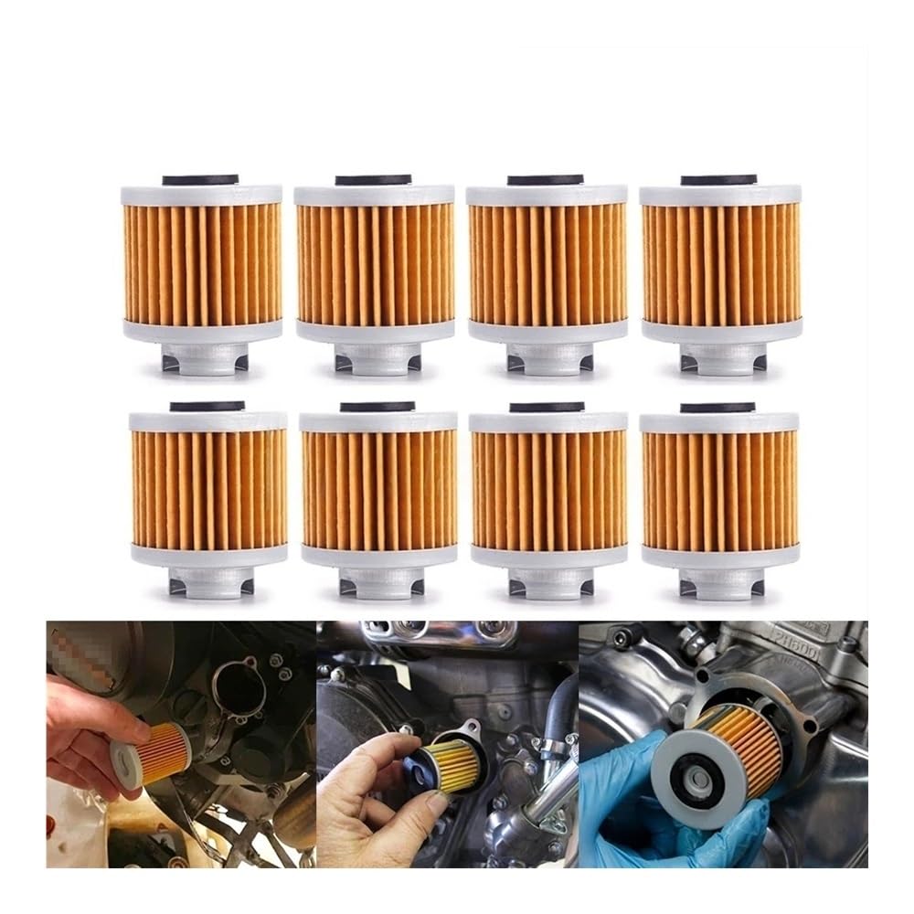 Sostituzione Del Filtro Dell'olio Per Motori Pit Bike Da 150 Cc. Per Motore Pitster Pro 190 2V Per YX 160 Per ZS190 Filtri Olio(6 Pcs)