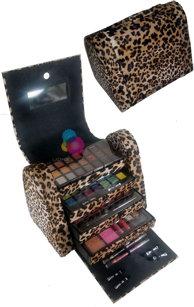 Lady De Exclusive Leopard Skin Makeup Kit, Dance Kit 2