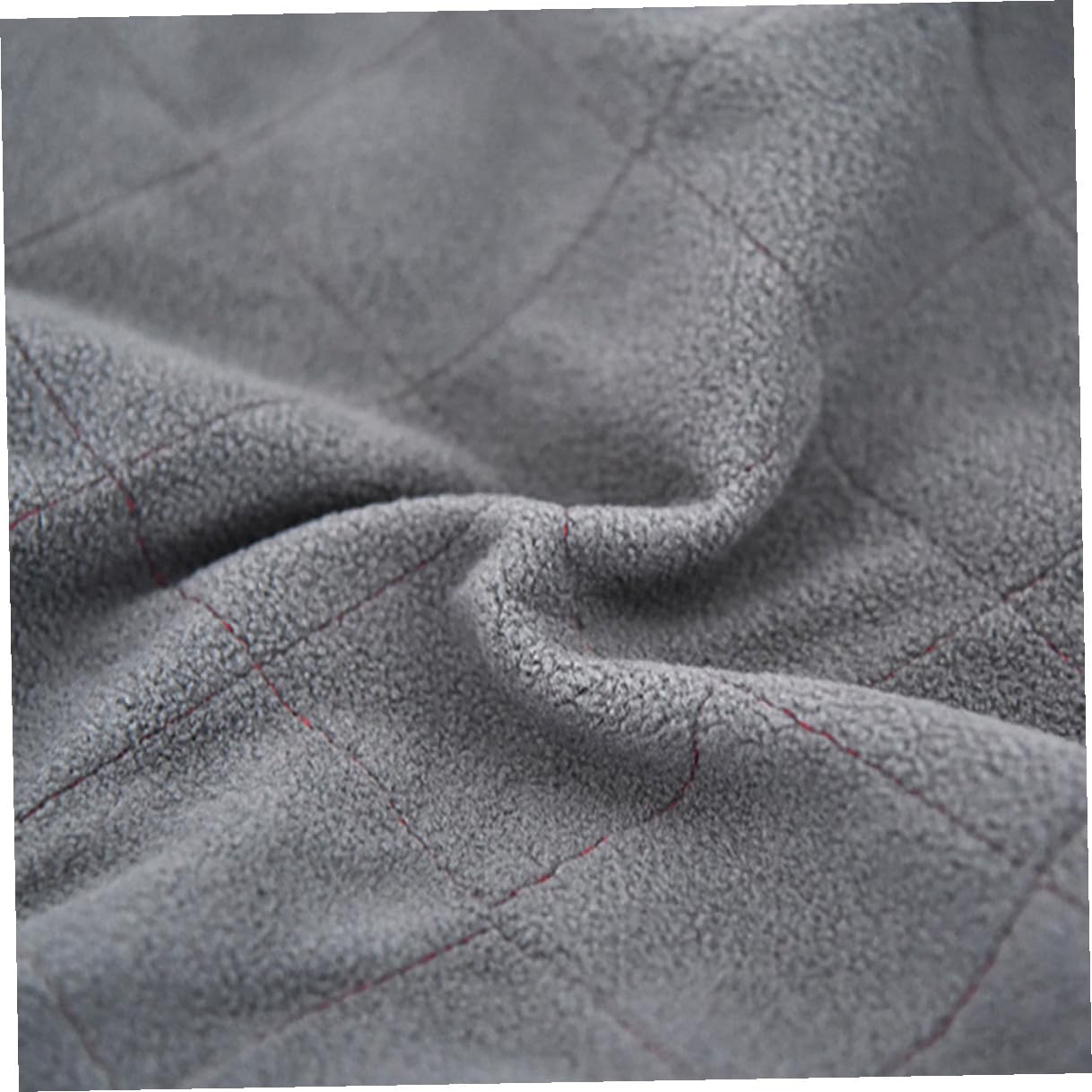 Camping Blanket Waterproof Fleece Outdoor Picnic Mat Warm Foldable Ground Cover for Hiking and Camping in Black