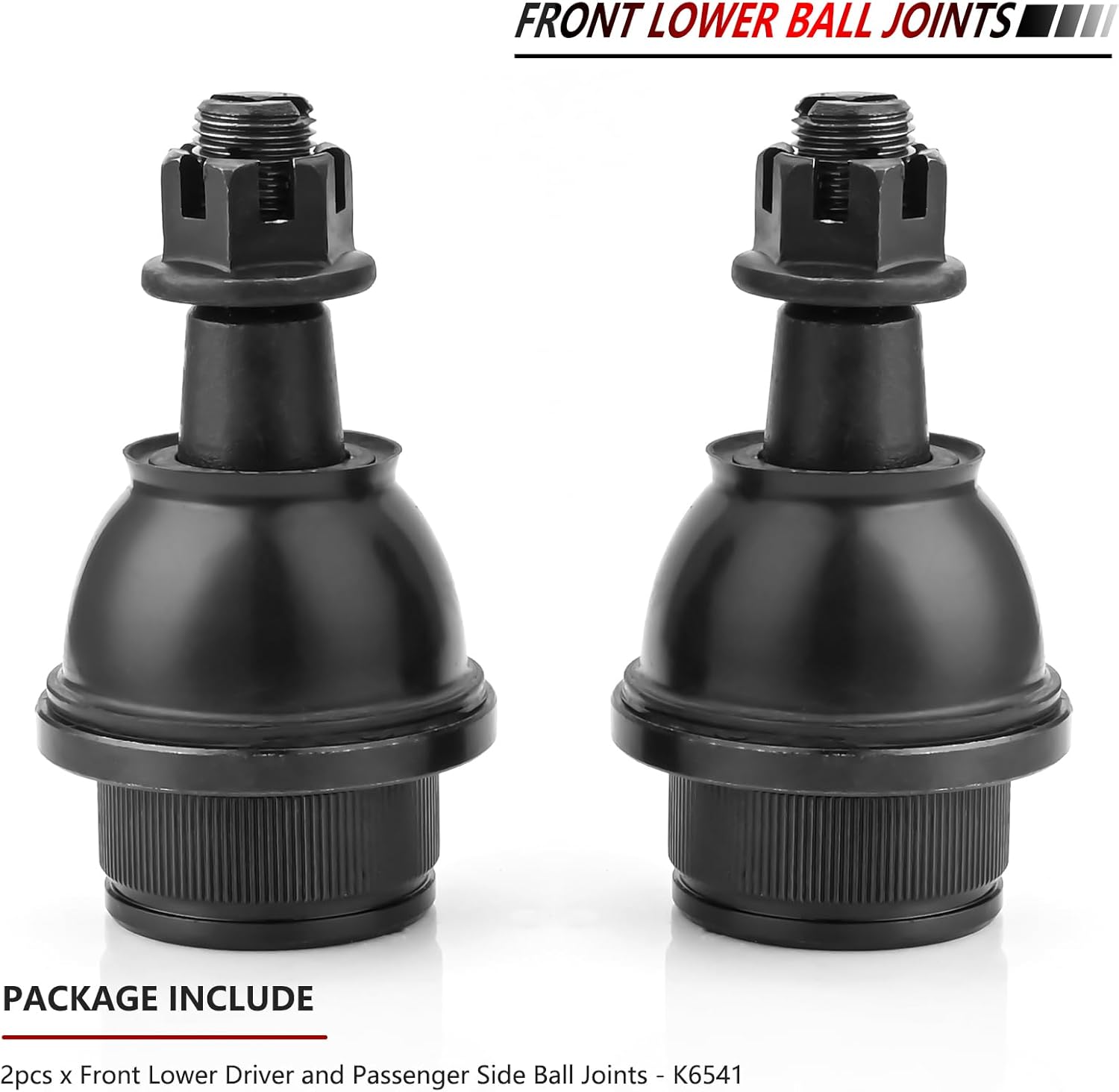 JLEO K6541 2PCS Front Lower Suspension Ball Joint for 1999-2016 Chevy Silverado Express 1500 2500 Avalanche Suburban Tahoe,for GMC Yukon Sierra 1500 Savana,for Cadillac Escalade ESV EXT