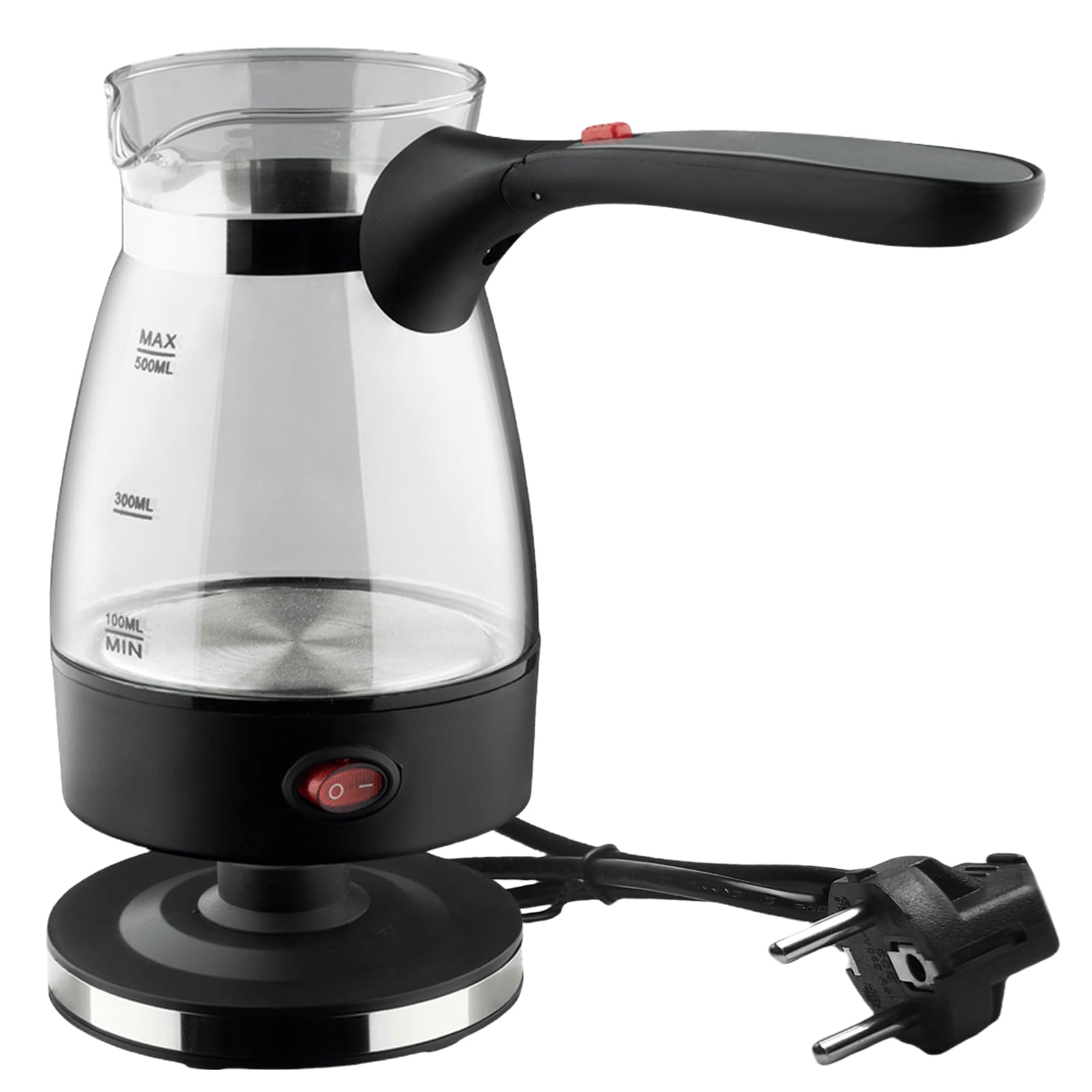 Macchina da caffè turca elettrica: 600 ml, caffè turco, caffettiera turca, caffettiera turca, teiera, caffettiera per caffè espresso, da campeggio, caffettiera turca, caffettiera turca