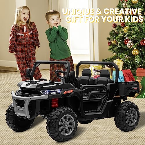 Joyracer 24V Ride On Dump Truck, 2 Seater Kids Utv Electric Car W/2.4G Remote Control, 4 Wheeler, Bluetooth Music, 24 Volt Battery Powered Ride On Toys For Big Kids Girls 3-8 thumb #7