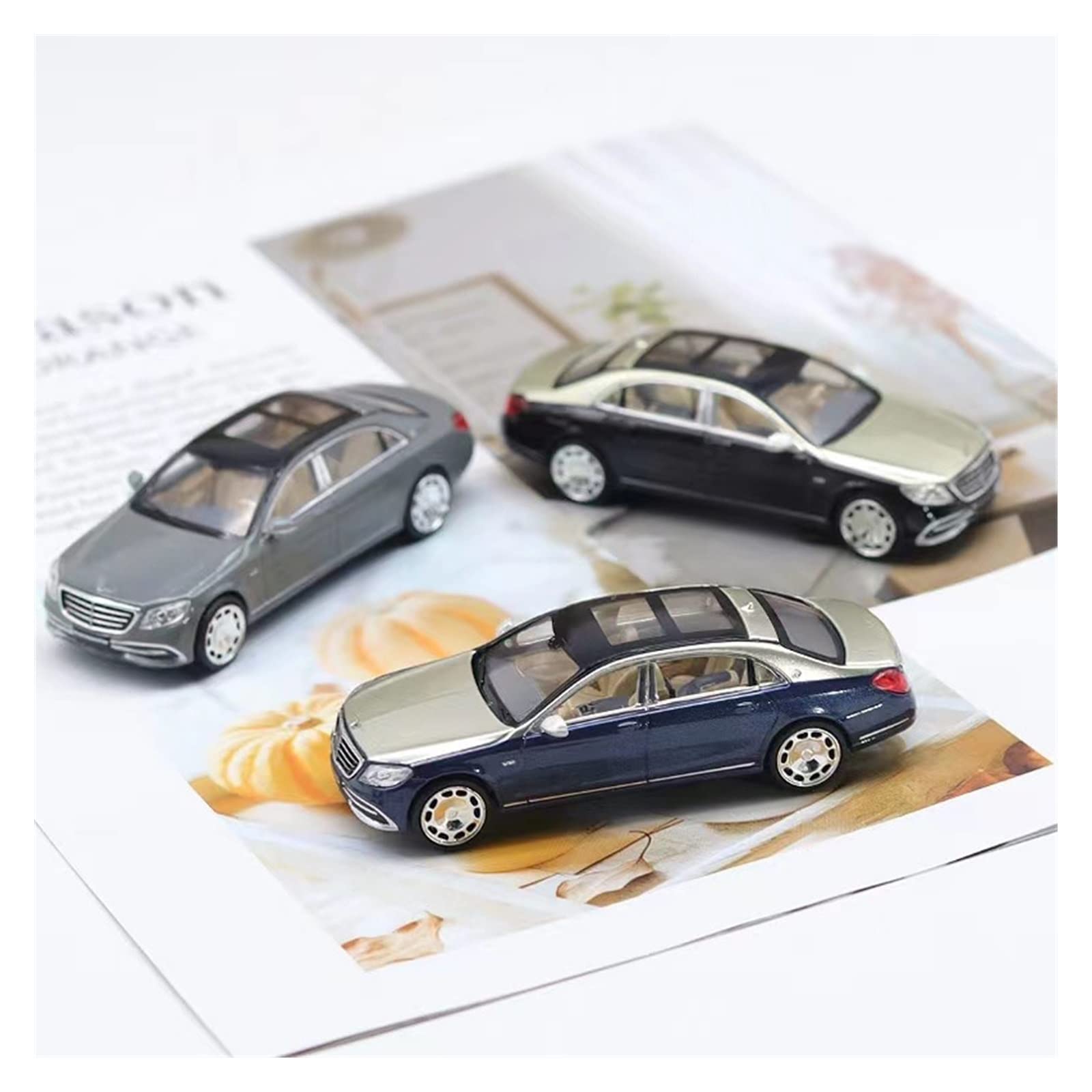 Amazon.co.jp: ミニカー 1 64 メルセデスベンツ S600 合金ダイキャスト