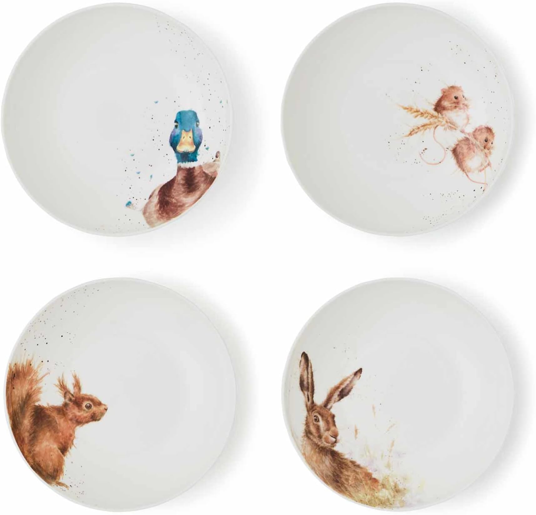 Set of 4 Pasta Bowls