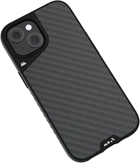 Mous Case for iPhone 15 Plus MagSafe Compatible - Limitless 5.0 - Carbon Fiber - Protective iPhone 15 Plus Case - Shockproof Phone Cover