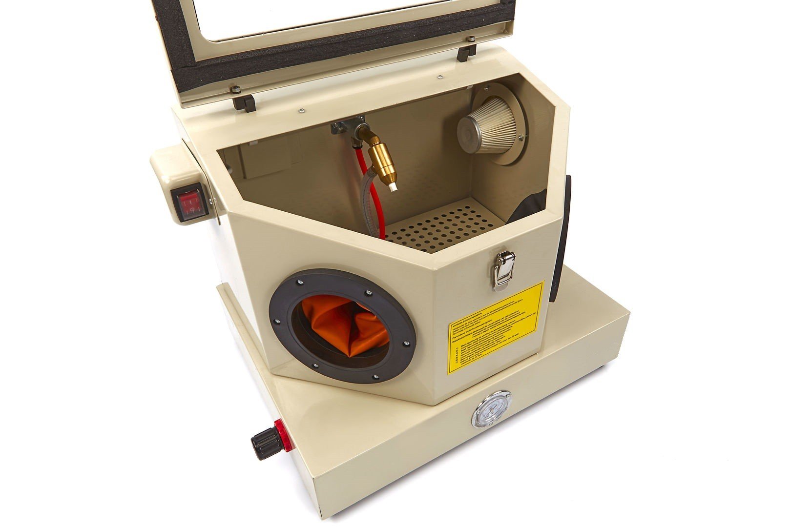 JOMAFA MINI CABINA CHORREADORA DE ARENA 30 LITROS ARENADORA PARA TRABAJOS PRECISION