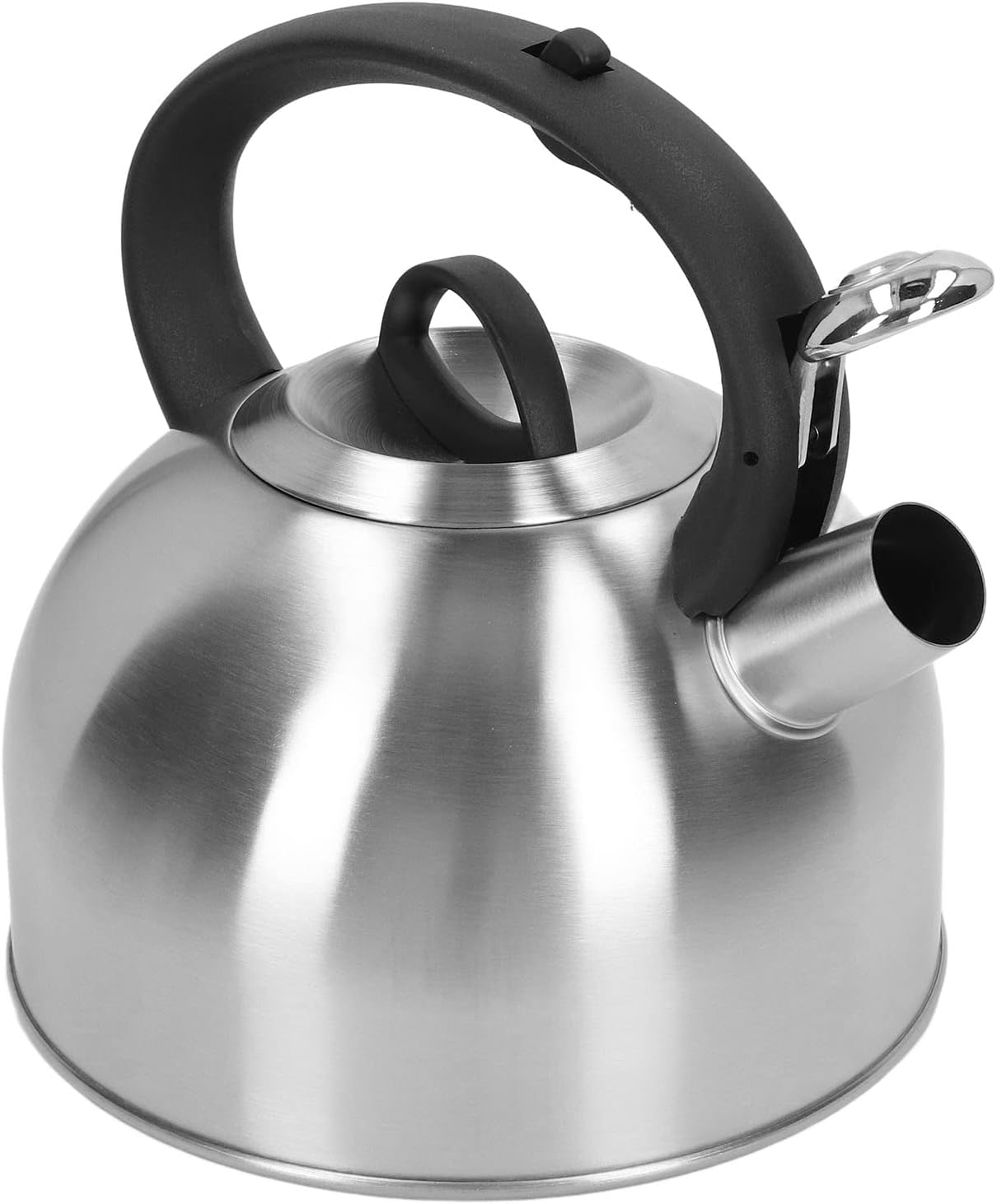 Yosoo Health Gear Whistling Tea Kettle Stovetop Tea Kettle Sturdy Stainless Steel, 3L Fast Heating Whistling Kettle with Insulated Handle for Home, Hot Water Coffee Kettle for Electric and Gas Stove