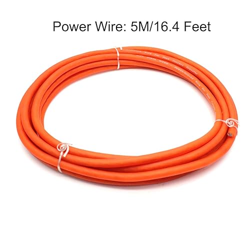 Miniatura 2 de Kit de altavoz de sistema de audio automático de 6 amperios para automóvil, cable de cableado de instalación de 1200 W, haz conexiones y aporta