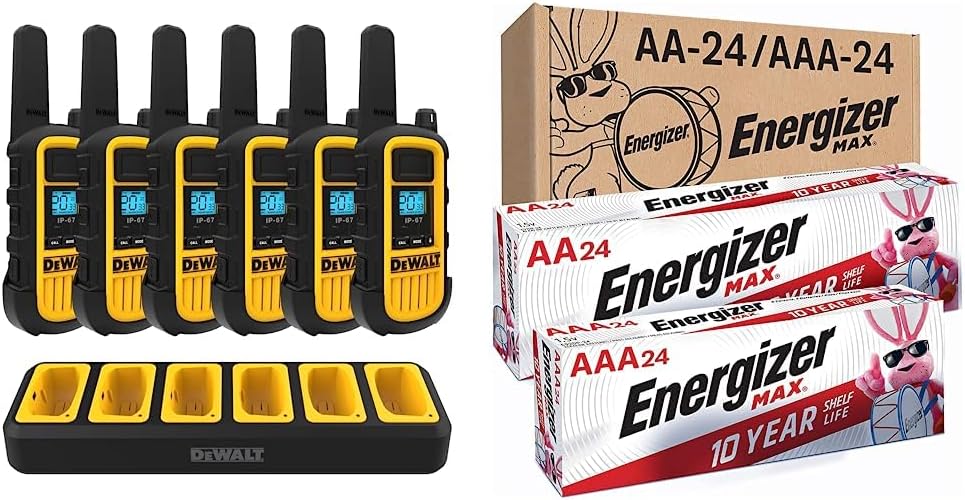 DEWALT DXFRS800 2 Watt Heavy Duty Walkie Talkies (6 Pack