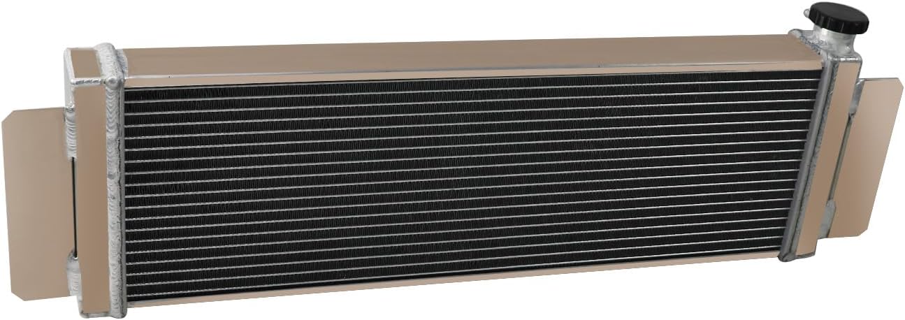 2 Row Core Aluminum Air to Water Intercooler Heat Exchanger 24"x8" Core Superchar Automotive Replacement Intercoolers